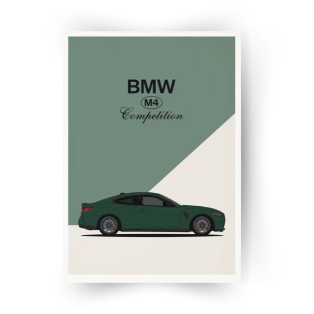 BMW M4 Competition Emerald Green