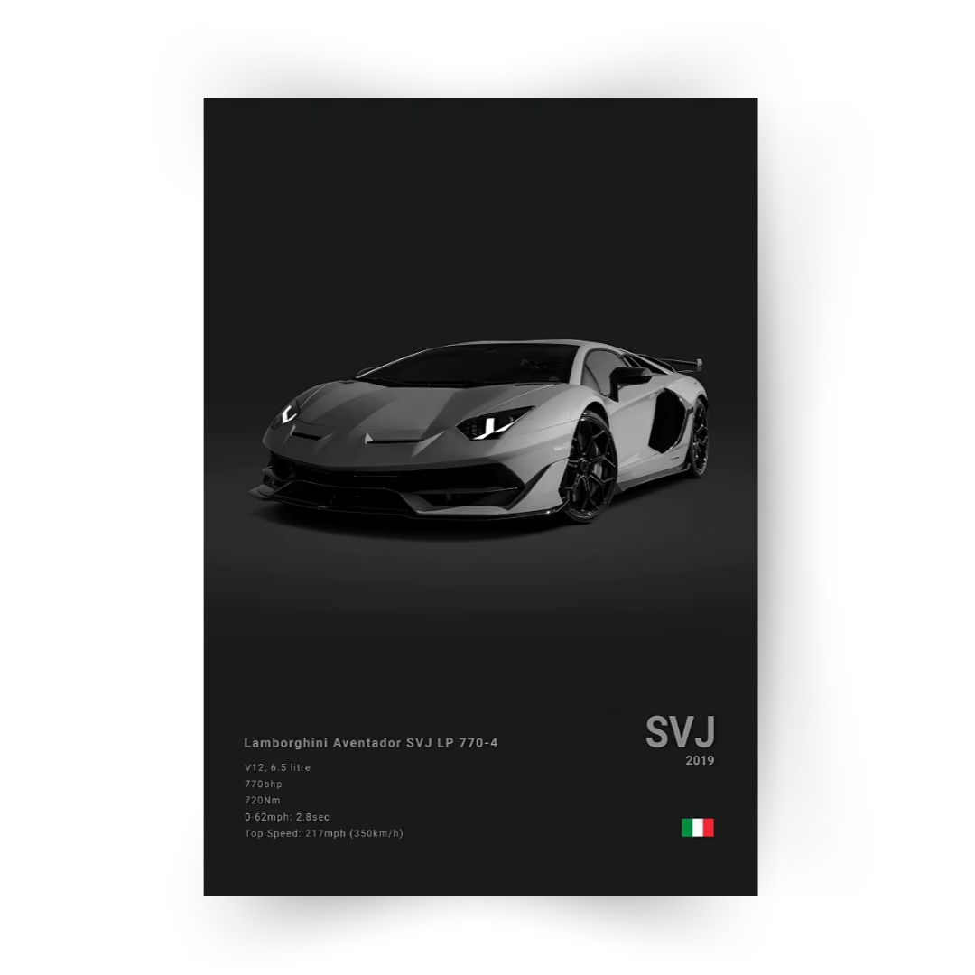 Lamborghini Aventador SVJ LP770-4